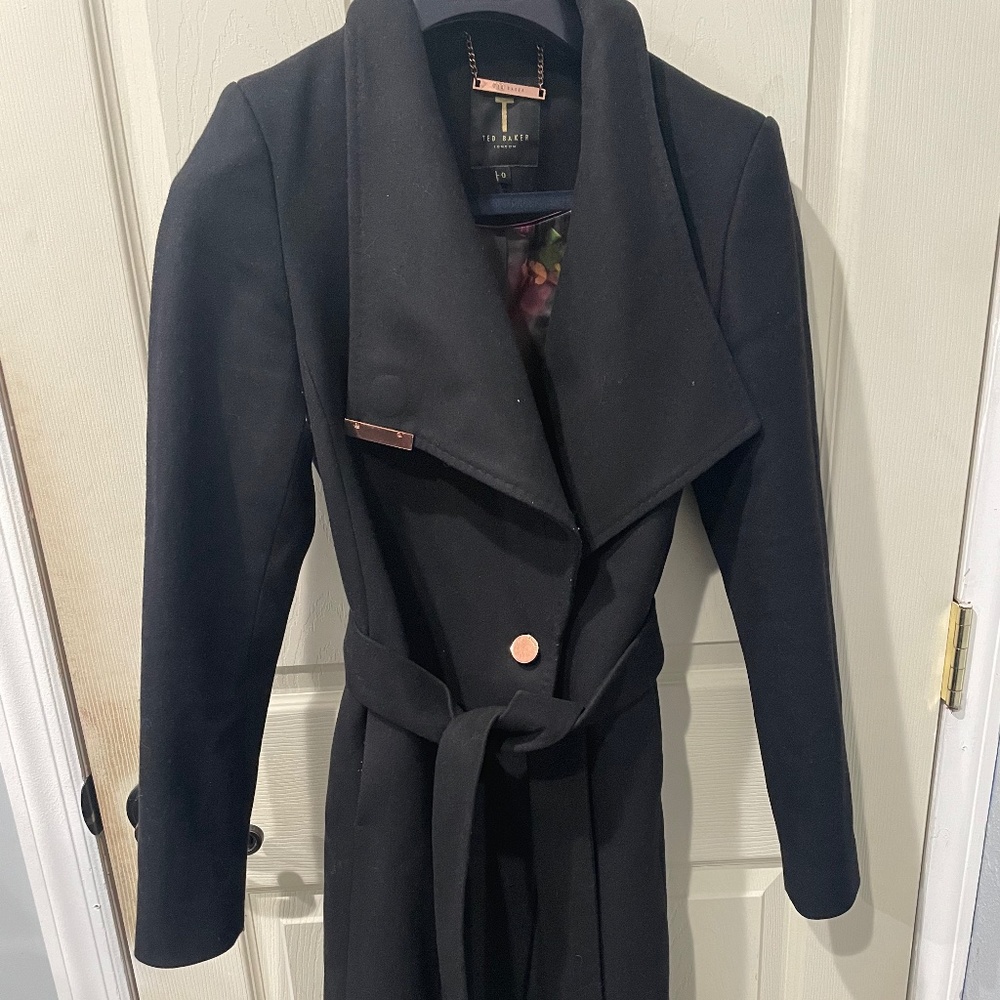 Ted Baker Women’s Wool Coat - Black